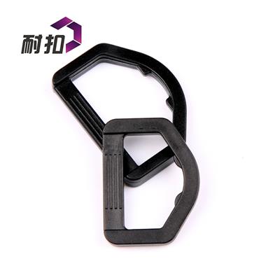 東莞耐扣廠家直銷現貨滿千包郵塑料插扣D扣箱包扣